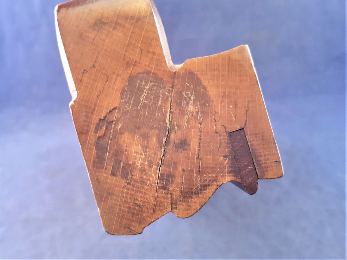 A. B. Seidenstricker, Balt. Quirk Ogee with Bevel Complex Molding Plane